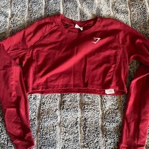 Gymshark long sleeves crop top